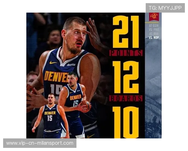 掘金豪取连胜升至前三！约老师统治禁区＋快攻引爆全场